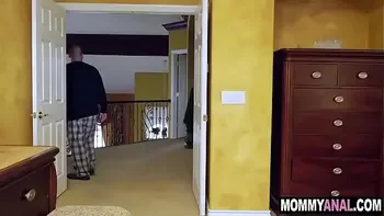 Milf wife has anal sex with husband's step brother