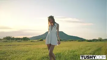 TUSHY Gorgeous model has an insatiable lust for anal sex