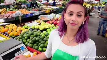 MAMACITAZ - #Veronica Leal - Big Ass Colombian Babe Gets Her Pussy Slammed Hard