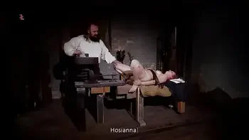 Novice Magda is trained to perform whoring services with tit training, enduring the medieval fucking machine and practicing deep blowjobs (PREVIEW)