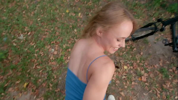 I fuck and cum on the face of my hot stepsister MariMoore in a public place