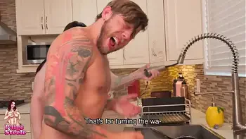 Rough, Wet Kitchen Sex