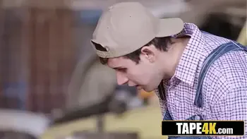 Lost MILF Finds a Small But Young Cock to Fill Her Up on Her Detour