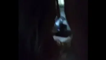 Amateur MILF Candi Annie Sucks Cock and swallows a mouthful of cum from a fan in her RV