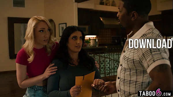 Busty bisexual Arab wife wants a divorce from her black husband