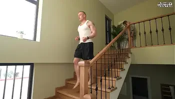 Passionate and tender sex on the summer house of young people