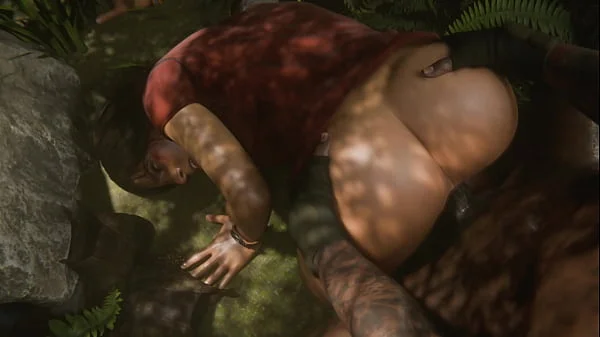 Elena Fisher Y Chloe Frazer Siendo Folladas Duro En El Bosque | Uncharted