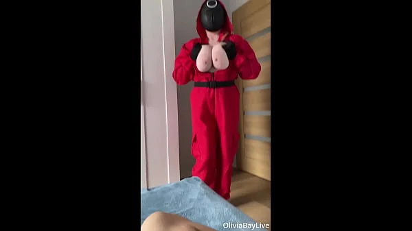 SQUID GAME - Stepsister want show me her boobs after watching series!