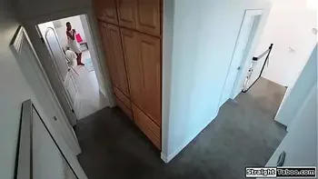 Stepdad wanted to spy so now I make him watch me masturbate