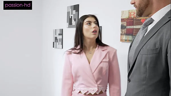Realtor Slut Closes The Deal Using Her Tight Cunt