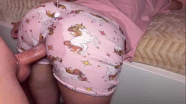 Horny Stepsister: Tear off my pajamas... Then take my Pussy