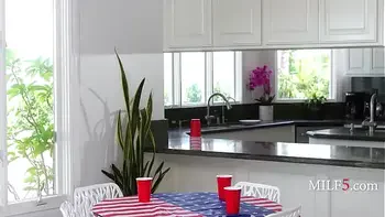 Step Son Is Constantly Peeking Up Step Moms Chocolate Buns And She Had Enough | MILF5