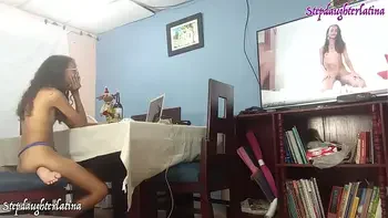 My stepbrother invited me to watch a movie. I didn't know it was porn