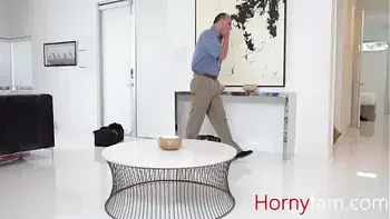 Stepmom Locks Stepdad Up In A Room & Fucks Stepson