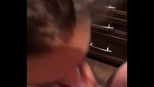 Kimmy fills up on Clyde’s hot piss
