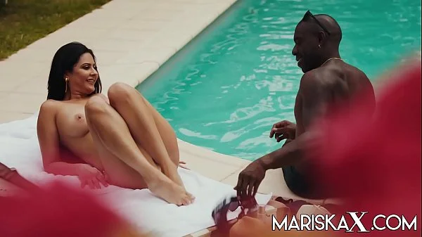 MARISKAX Latina Mariska has her ass stretched by a BBC