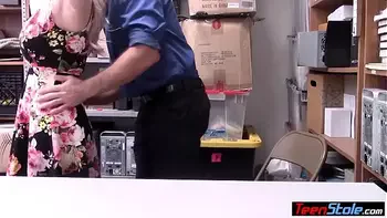 Busty blonde suspect fucked her way out of trouble