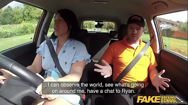 Fake Driving School Candi Kayne returns just for instructors big cock