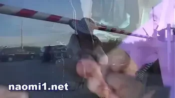 dogging hard for naomi on the parking