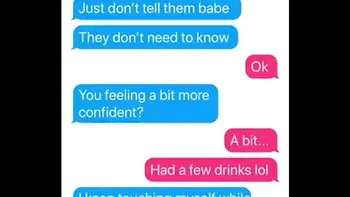 Cuckold couple texting seeking pleasure from stranger