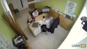 LOAN4K. Hottie is out of money so why she takes her clothes off