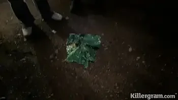 Cum slut blonde Loz Lorrimar dogging at night sucks off strangers and takes facials