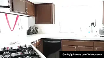 Mexican Mommy Gabby Quinteros Fucked By Step Son!