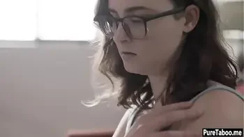 Insane busty teen DPed in a foursome sex at a therapy