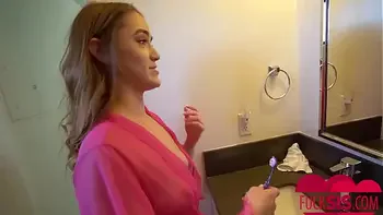 Kenzie Madison Gave Her Stepbro A QUICKIE