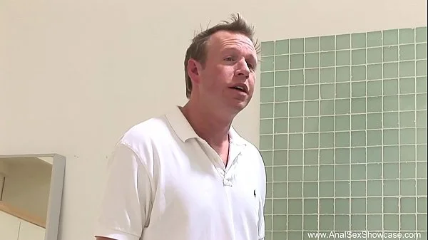 Slut Gets DPed In Shower 3some