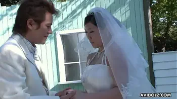 Japanese bride, Emi Koizumi cheated after the wedding ceremony, uncensored