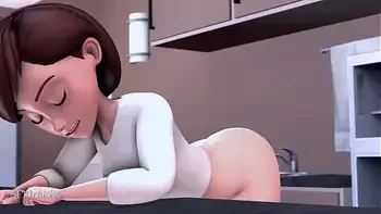 Mrs. Incredible animation