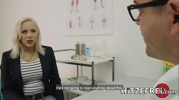 HITZEFREI Lilli Vanilli fucked by her doctors big cock