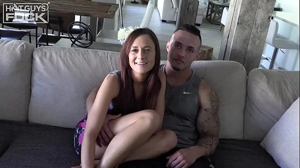 Athletic Black Hung Jock Fucks Teen Brunette In Half
