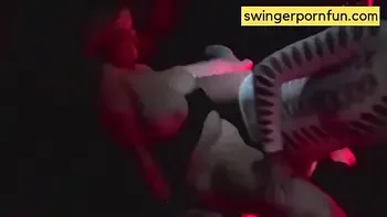 Real Swinger Hotwives meet in an Orgy bus and have fun with random Men