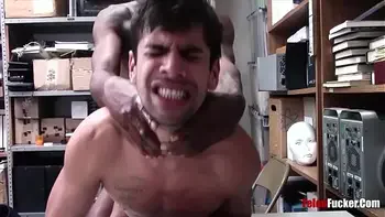 Black police officer himself on a HOT theif