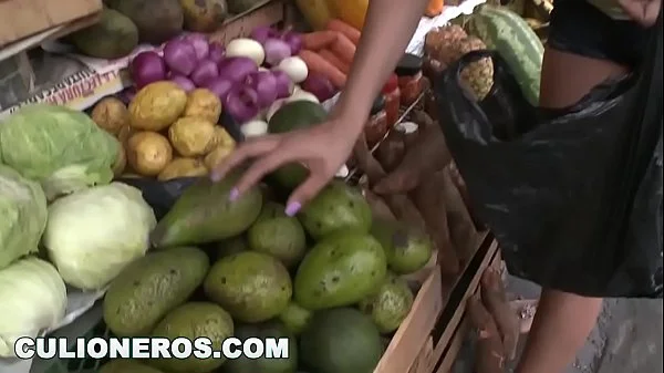 CULIONEROS - Colombian Babe With Big Tits and Big Ass (Juliana) Getting Fucked