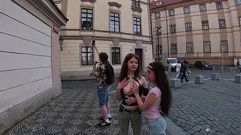 Extreme public nudity in Prague! (Interviewed by Andrea Diprè)