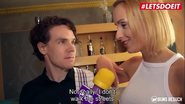 LETSDOEIT - #Anike Ekina - German Sexy MILF Hot Sex With A Random Young Waiter