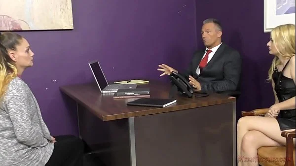 Bitchy Secretary Turns the Boss into Her Slave - Kennedy Kressler