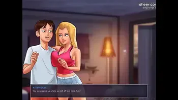 Hot sex with a petite blonde teen l My sexiest gameplay moments l Summertime Saga[v0182] l Part 15