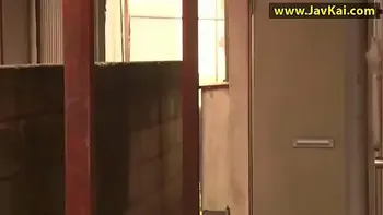 JAV Akane Yoshinaga lubes up her huge boobs before fucking