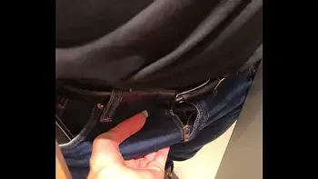 I'm beeing naughty in a fitting room