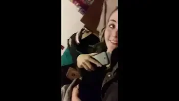 two crazy guys hard fucked a modest bitch