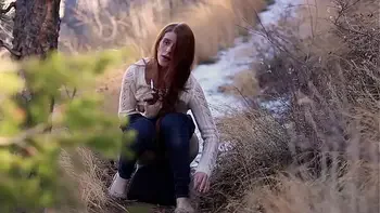 Rough Double Penetration On A Trail