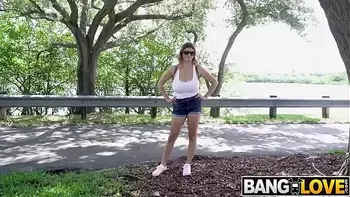 Jenni Noble In Chick With Huge Tits Hops on The Bus