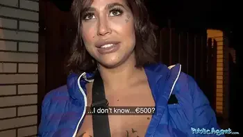 Public Agent He spunks on Heidi Van Hornys soaking wet pussy