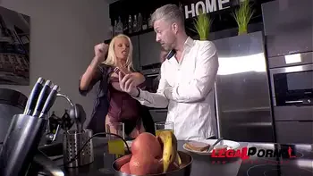 Busty Sex Crazed Milf Sophie Anderson gets her Tight Ass DAP'ed by 3 Cocks FS035