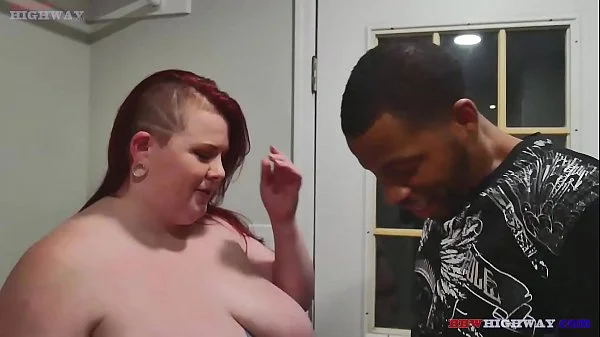 chubby redhead Ruby Sinclaire gets a big cock in her when shes caught washing clothes naked
