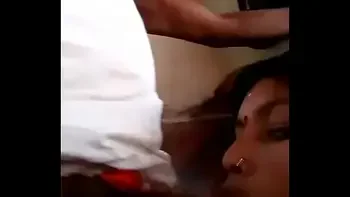 village aunty with pujari